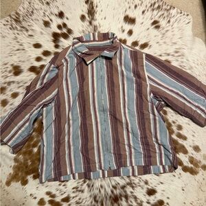 Striped western shirt